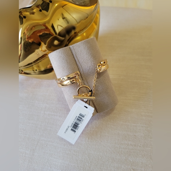 🩷🩷JUICY COUTURE DOUBLE BANGLE BRACELET🩷🩷 - Picture 2 of 6
